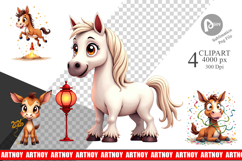 2026 Year of the Horse Clipart Product Image 1
