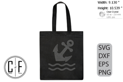Anchor Rhinestone Template Product Image 3