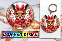 Timeless Circle Car Coasters, Cute Animals Product Image 1