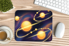Happy New Year PNG Mouse Pad,Festive New Year's Eve 2026 PNG Product Image 1