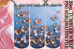 Shiny Leopard Print Tumbler Design: Sublimation - 20oz Product Image 1