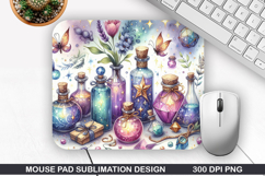 Halloween Mouse Pad Sublimation, Halloween Mouse Pad PNG Product Image 1