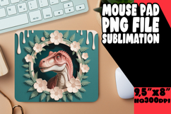 Luminous Mouse Pad Design Ideas, Cute Dino Product Image 1