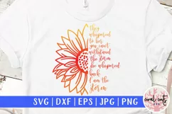 The whispered to her you can't withstand the storm SVG Product Image 1