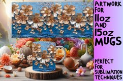 Flower Leopard Print Cup Wrap Product Image 1