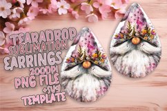 Enchanted Gnome Melodies: Watercolor Teardrop Radiance Product Image 1