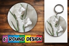 Blossom Euphoria: Circle Design PNG Sublimation Product Image 1