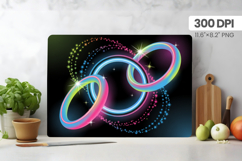 Happy New Year Cutting Board PNG Festive New Year's Eve 2026 Product Image 1