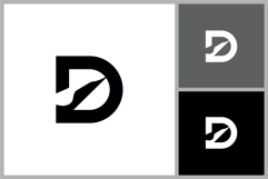 Letter D Speed Logo Product Image 1