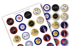 Charlie Kirk 1.63 button maker collage for 1.25 inch buttons Product Image 7