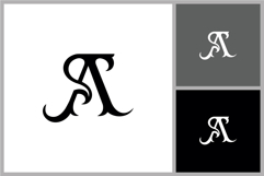 Elegant Letter A Logo vector Product Image 1