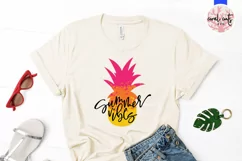 Summer vibes - Summer SVG EPS DXF PNG Cut File Product Image 2