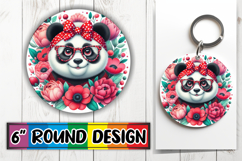 Playful Car Coasters Sublimation, Cute Animals Product Image 1