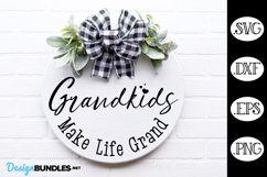 Grandkids Spoiled Here SVG, Family SVG Product Image 1