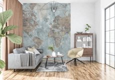 Wall mockup - Wallpaper mockup - Living room Product Image 4