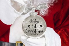 SVG | Baby&#039;s First Christmas Product Image 3