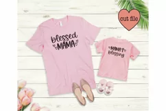 Mommy and me SVG | Mom svg | mom life svg | mama svg Product Image 1