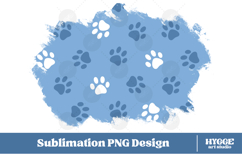 American 4th of July Cat Dog Paw Background Png DTF Bundle Product Image 2