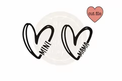 Mommy and me SVG | Mom svg | mom life svg | mama svg Product Image 2