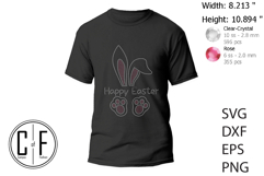 Happy Easter Rhinestone Template Product Image 2