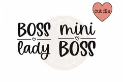 Mommy and me SVG | Mom svg | mom life svg | mama svg Product Image 2