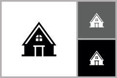 Simple House Silhouette Icon Product Image 1