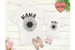 Mommy and me SVG | Mom svg | mom life svg | mama svg Product Image 1