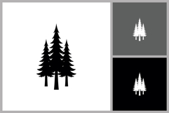 Forest Pine Tree Icon Product Image 1