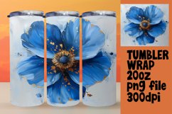 Spring Garden Glamour: 3D Tumbler Wrap Product Image 1