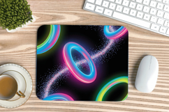 Happy New Year PNG Mouse Pad,Festive New Year's Eve 2026 PNG Product Image 1