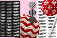 Knit Texture Procreate Brush Set Sweater, Cable Knit Product Image 5