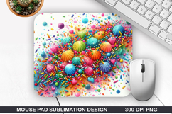Mouse Pad Sublimation, Summer Mouse Pad PNG Design Product Image 1