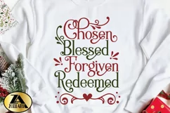 Christian Quote SVG PNG EPS DXF Christian SVG Christmas Sign Product Image 3