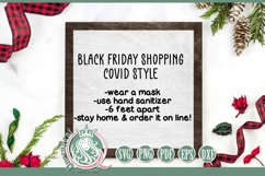 SVG | Black Friday Shopping Covid Style Product Image 3