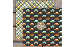 Cars Digital Papers and Clipart SET Product Image 4
