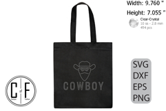 Cowboy Rhinestone Template Product Image 3