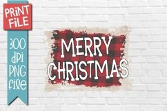 Merry Christmas Sublimation Design Product Image 1