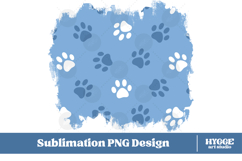 American 4th of July Cat Dog Paw Background Png DTF Bundle Product Image 5
