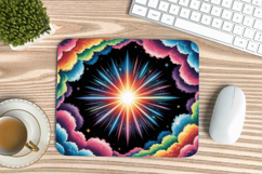 Happy New Year PNG Mouse Pad,Festive New Year's Eve 2026 PNG Product Image 1