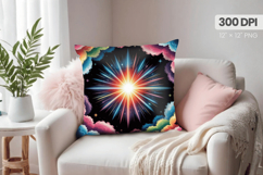Happy New Year PNG Pillow, Festive New Year&#039;s Eve 2026 PNG Product Image 1