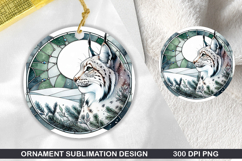 Animals Stained Glass Ornament Bundle, 30 High-Quality PNG Product Image 2