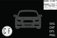 Car Rhinestone Template Product Image 1