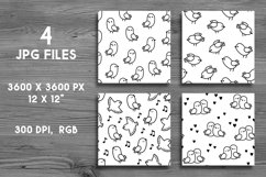 Bird pattern svg Bird svg cut files Bird digital paper pack Product Image 4