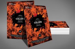 Smoke Electro Colors Flyer Product Image 3