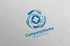 Biomedicine Cross Medical Hospital Logo 11 Product Image 1