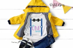 Mr ONE derful, 1st Birthday SVG / PNG / EPS / DXF files Product Image 3