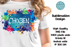 Christian PNG | Chosen | Identity in Christ Product Image 1