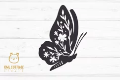 Butterfly SVG, butterfly PNG, butterfly silhouette Product Image 3