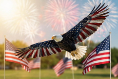 Eagle Flag 4th of July Product Image 1