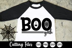 Halloween SVG | Boo SVG | Boo Yah SVG Product Image 1